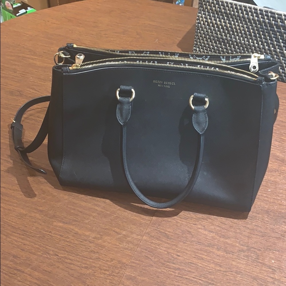 Henri Bendel Serafino leather tote